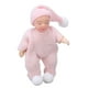 thumbnail image 1 of Figura de recién nacido en miniatura de muñecas, bebé de porcelana de dollhouse 1:12 Suéter rosa a escala para escritorio, 1 of 7