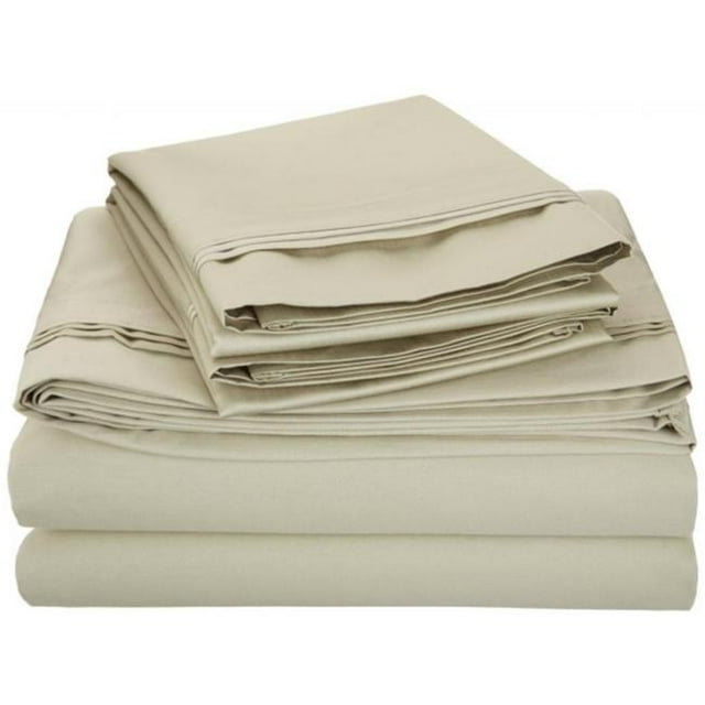 Egyptian Cotton 1000 Thread Count Solid Sheet Set California King-Sage