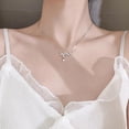 thumbnail image 2 of Collar de latido del corazón YONGSHENG Cadena de clavícula electrocardiograma para mujer, 2 of 3