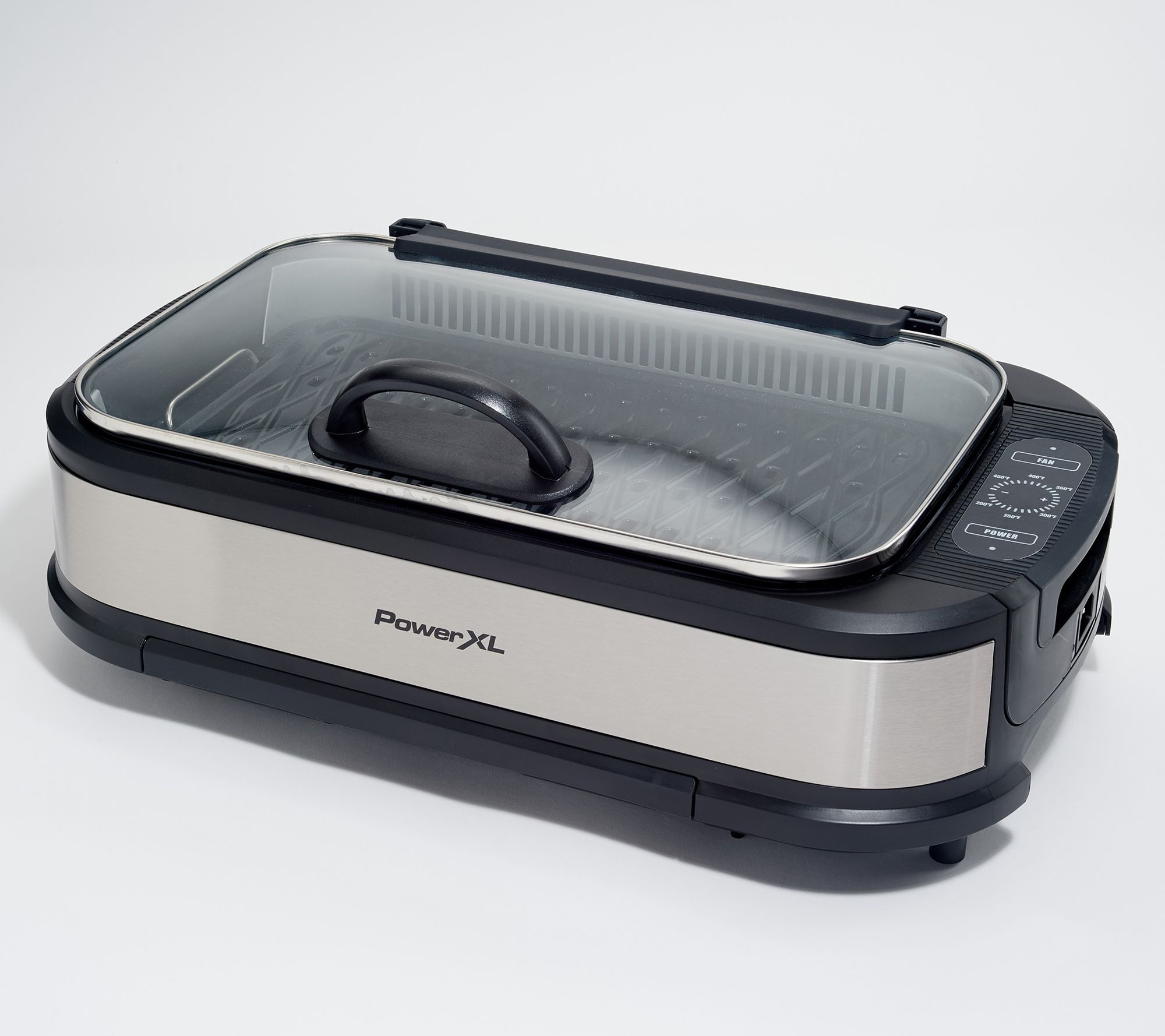 PowerXL 1500W Smokeless Grill Pro with Griddle PlateRefurbished