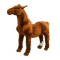 thumbnail image 4 of Caballo de peluche de peluche, juguete de peluche decorativo, muñeco de caballo para niños y niñas, regalo Estilo A, 4 of 9