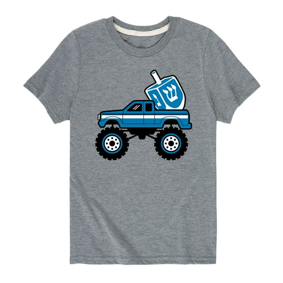 Instant Message - Dreidel Truck - Toddler And Youth Short Sleeve Graphic T-Shirt