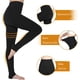 thumbnail image 3 of Medias de invierno con forro de lana Pantalones de yoga cálidos de cintura alta para mujer con bolsillos, 3 of 6