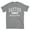 Black, variant on Gautier Mississippi Classic Established Men's Cotton T-Shirt