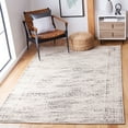 thumbnail image 2 of SAFAVIEH Classic Vintage Charlie Diamond Polyester Area Rug, Beige/Black, 4' x 6', 2 of 7