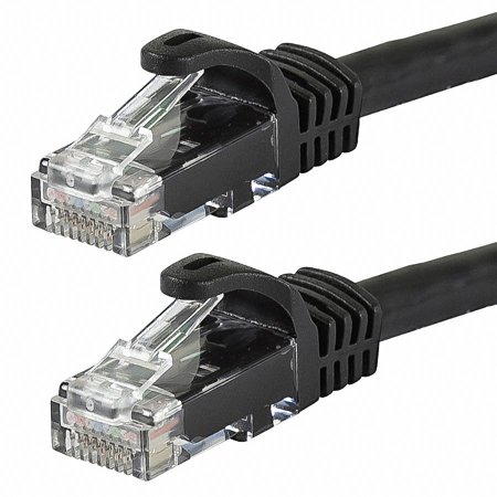 UPC: 0844660097877 | Monoprice FLEXboot Series – Patch cable – RJ-45 to RJ-45 – 30 ft – UTP – CAT 6 – snagless  stranded – black