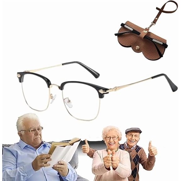 Kloiadka Auto Focus Glasses, Opdgea/Hilipert Optireaders Pro Auto Focus Glasses, Multifocus Blue Reading Glasses Men