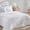 白色, variant on White Down Comforter Queen Size, Lightweight All Season Duck Down Duvet Insert, Ultra Soft Fluffy Hotel Style Bedding Comforter with Box Stitch Design, Breathable Machine Washable Bed Quilt