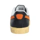 thumbnail image 5 of PU & MA Men's Clyde Vintage Leather Trainers, Black, 5 of 6