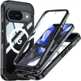 thumbnail image 1 of Case for Google Pixel 10 / Pixel 10 Pro, Compatible MagSafe, 360 Degree Full Cover Built-in Screen Protector and Camera Protector,Full Body Phone Cover for Pixel 10 / Pixel 10 Pro 6.3", 1 of 7
