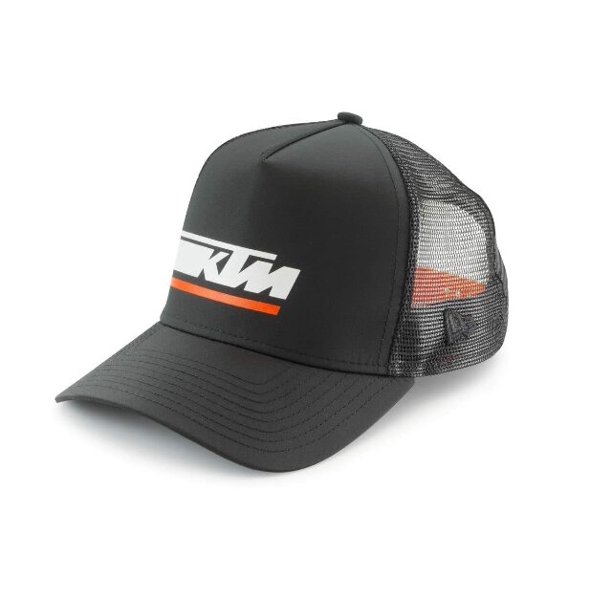 KTM Exclusive Tracked Trucker Hat by New Era (Black)