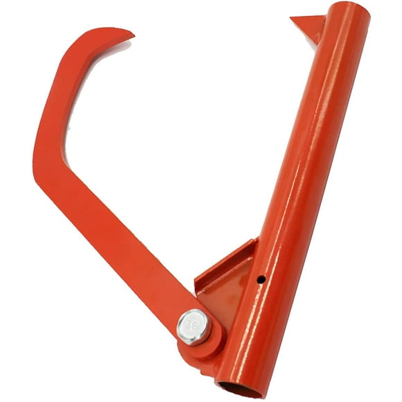 Jinsinto Timber Claw Hook, Carbon Steel Logging Cant Hook Log Roller Tool Useful Log Hauler