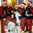 thumbnail image 2 of Pijamas navideños familiares 2021, ropa de dormir familiar a juego para Navidad, camiseta y pantalones para adultos y niños, ropa de dormir navideña familiar, 2 of 4