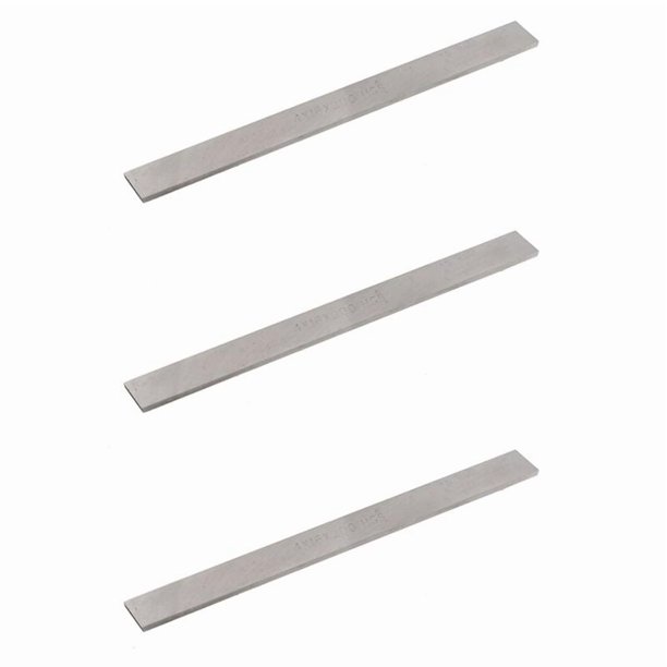 3X Torno de Alta Velocidad Acero HSS Herramienta Broca Cortador de Fresado 4 mm x 16 mm x 200 mm
