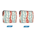 thumbnail image 7 of FORMRS 13-13.3 inch Laptop Sleeve Case Soft Carrying Quilted Computer Bag Cover, Light Blue Pattern, 7 of 7
