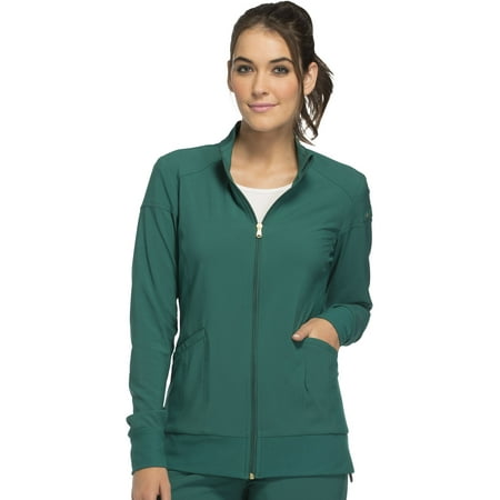 

Cherokee Iflex Women s Warm Up Scrubs Jacket Zip Front CK303