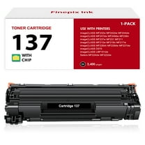Finepix Ink 137 CRG137 Toner cartridge compatible for Canon imageCLASS MF230 MF242dw MF244dw MF232dw MF236n (Black 1-PACK)