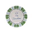 thumbnail image 4 of Beautiful 12-Piece Bamboo Melamine Dinnerware Set, Multi-Color Sardine Pattern, 4 of 18