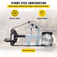thumbnail image 3 of KFFKFF 2" x 82" Belt Grinder, 2HP 1500W, Versatile 3-in-1 Constant Speed Sander, 110V Bench Sander with 12" Wheel, Flat Platen Tool Rest, Ideal for Knife Crafting, 3 of 9