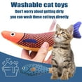 thumbnail image 3 of Cats Catnip Toys,Likaty Realistic Fish Interactive Toys for Kitty Pets, 3 of 6