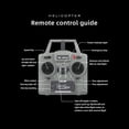 thumbnail image 6 of C032 UH-1 Huey 6CH Gyro Stabilized RC Helicopter - Flybarless Scale Model with Altitude Hold & Optical Flow, Remote Control Helicopter for Adults, Green, 6 of 6