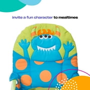 Cosco Kids Simple Fold Deluxe High Chair with 3-Position Tray, Monster Syd