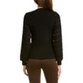 thumbnail image 2 of Gracia womens  Rib Top, m, Black, 2 of 3