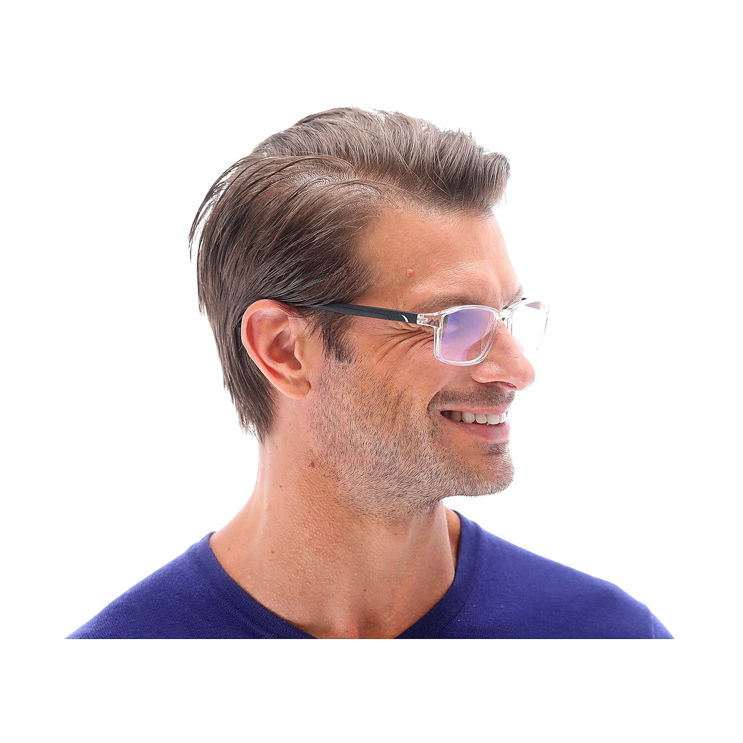 SAV Sportex Blue Light +2.00 Reading Glasses Clear (AR4149)