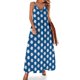 thumbnail image 1 of Nuevo vestido sin mangas con estampado de abanico japonés, traje de verano para mujer, vestido de verano para mujer , vestido largo para mujer, 1 of 7