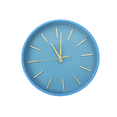 thumbnail image 1 of Reloj Análogo de Pared Minimalista azul, 1 of 6