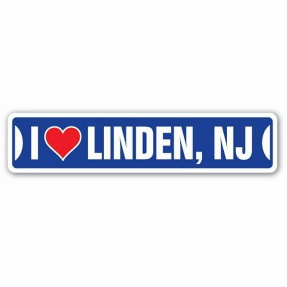 Street Sign - I Love Linden, New Jersey