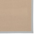 thumbnail image 7 of Contemporary Home Living 1.75' x 2.75' Tufted Solid Bordered Area Throw Rug - Beige and Ice Blue, 7 of 7