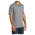 thumbnail image 4 of Mafoose Mens Core Blend Jersey Knit Male Polo Athletic Heather XL, 4 of 6