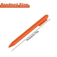 thumbnail image 4 of 1Pcs 0.5mm Macaron Sky Blue Retractable Gel Pen,5.71in Matte Pastel Click Ballpoint, Smudge Free Pocket Clip Pen For Travel Itinerary Drafting & Office Paper Marking, 4 of 6