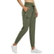 thumbnail image 1 of Pantalones de senderismo ligeros Joggers BALEAF para mujer UPF50+, color verde M, 1 of 7