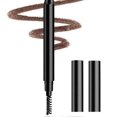 thumbnail image 3 of Eyebrow Definer Pencil Makeup Long Lasting Brow Pencil with Brow Brush Cosmetics Medium Coffee, 3 of 5