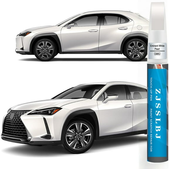 Eminent White Pearl(085) Touch Up Paint for Lexus, Car Paint Pen Scratch Repair Two-In-One Touch Up Paint, Premium Car Scratch Remover for Deep Scratches
