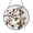 Acrylic 3.5 Inch, variant on Floral Botanical Branch Stained Glass Style Window Suncatcher Decor, Decorative Acrylic Hanging Panel Ornament for Garden Window Art and Nature Theme Home Decoration