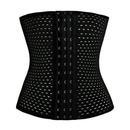 

FleinngHoz Women Fat Burning Shapewear Belly Control Elastic Spandex Corset Waist Training Body Shaper Wrap