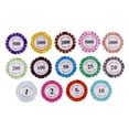 thumbnail image 2 of 14 Piezas de Fichas de Poker Sunnimix para Juego Texas de Table Games, 2 of 8
