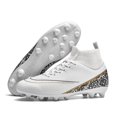 thumbnail image 3 of Zapatos de fútbol para hombre, botas de fútbol de entrenamiento, transpirables, cornamusas de césped para deportes al aire libre, zapatillas ultraligeras para partidos, antideslizantes, 3 of 5