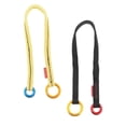 thumbnail image 1 of Cuerda de escalada shamjiam 2 piezas Arborist Friction Saver Heavy Duty Loop 90cm Negro 90cm Amarillo, 1 of 8