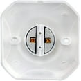 thumbnail image 1 of Zócalo de techo con rosca E27, Zócalo de garaje E27, CA 220-240 V, Portalámparas para bombilla LED, Base de techo E27, Base de lámpara de plástico blanco para lámpara de pared, Juego de 4, 1 of 2