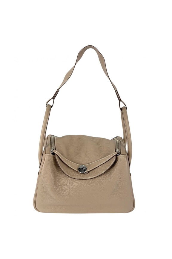 Pre-Owned Hermes Lindy 30 Women's Handbag/Shoulder Bag, HERMES Q Stamp, Taurillon Clemence...