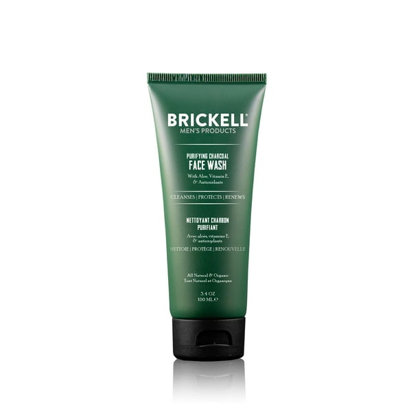 Face Wash Brickell Men Purifier Charcoal 100 ml para hombres