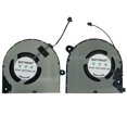 thumbnail image 2 of QUETTERLEE Replacement New Laptop CPU + GPU Cooling Fan for Dell Vostro 7500 7501 Inspiron 7500 7501 Series 0KGH4R 0YND40 DFS150005AA0T FMF3 DFS150705AF0T FMF2 PB7008S05HS2 PB7008S05HN2 DC5V 0.5A Fan, 2 of 4