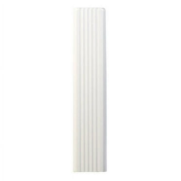 Amerimax 27075 Downspout Extension, 2" x 3" x 15", Aluminum, White