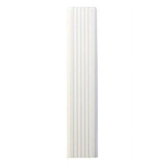 Amerimax 27075 3 In. H X 2 In. W X 15 In. L White Aluminum K Downspout Extension
