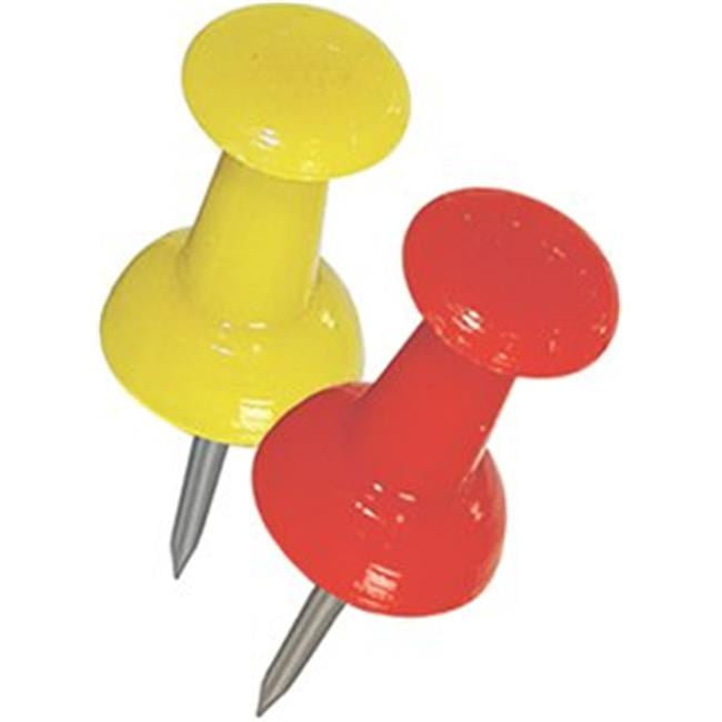 Capped Assorted Push Pins FasPak