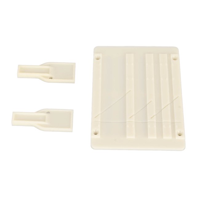 Cassette Tape Splicing Set, 1/4 10 Inch Tape Splicing Set Full Track Splicing Tape Roll Stable ABS For 1/4 1/2 Inch Tape